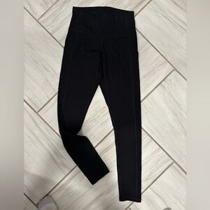 New woman’s XS Black High-Waisted pocket Leggings
